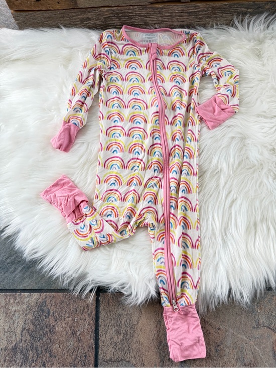 Lulabu Other - LULABU | Rainbow Bamboo Convertible Romper